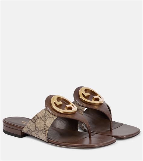 gucci blondie slide sandal|affordable gucci slides.